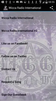 Wicca Radio International android App screenshot 5